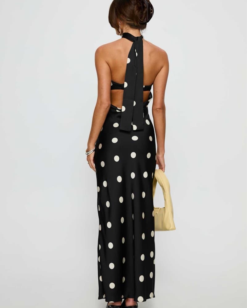 Madilaine Strapless Scarf Maxi Dress - Image 2