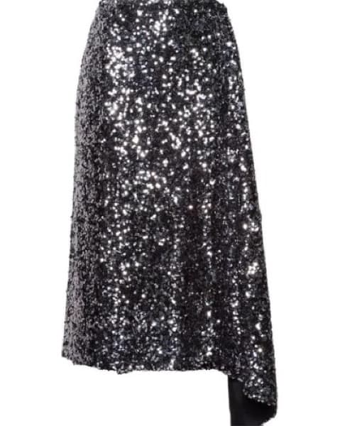 Miu Miu Draped Sequin Skirt - Image 1