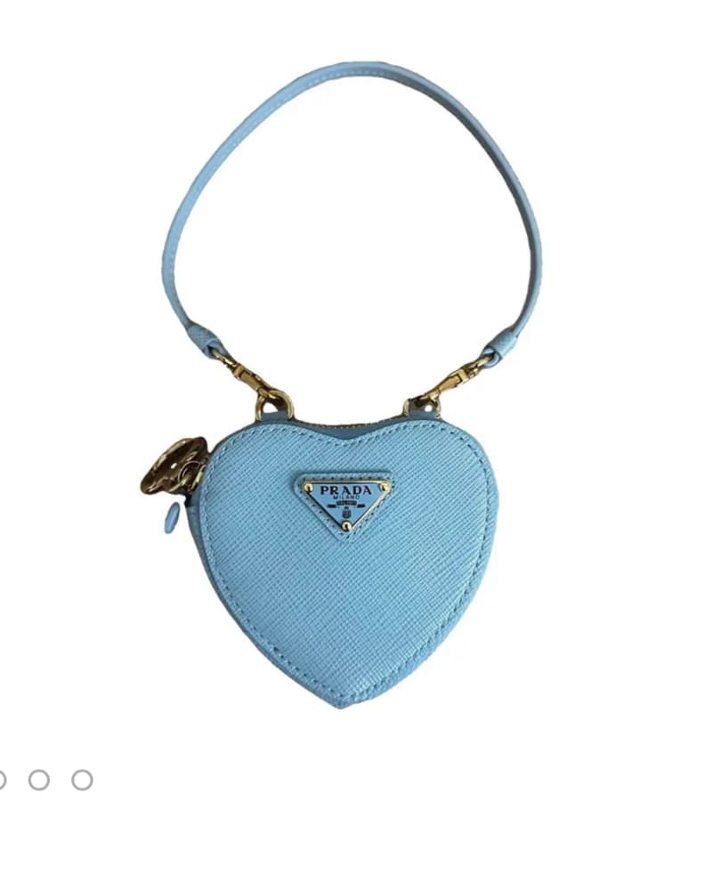 Mini Prada Heart Bag - Image 1