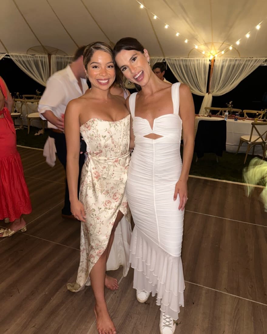 Hilary gown Ivory Dress Michael Costello - Image 6