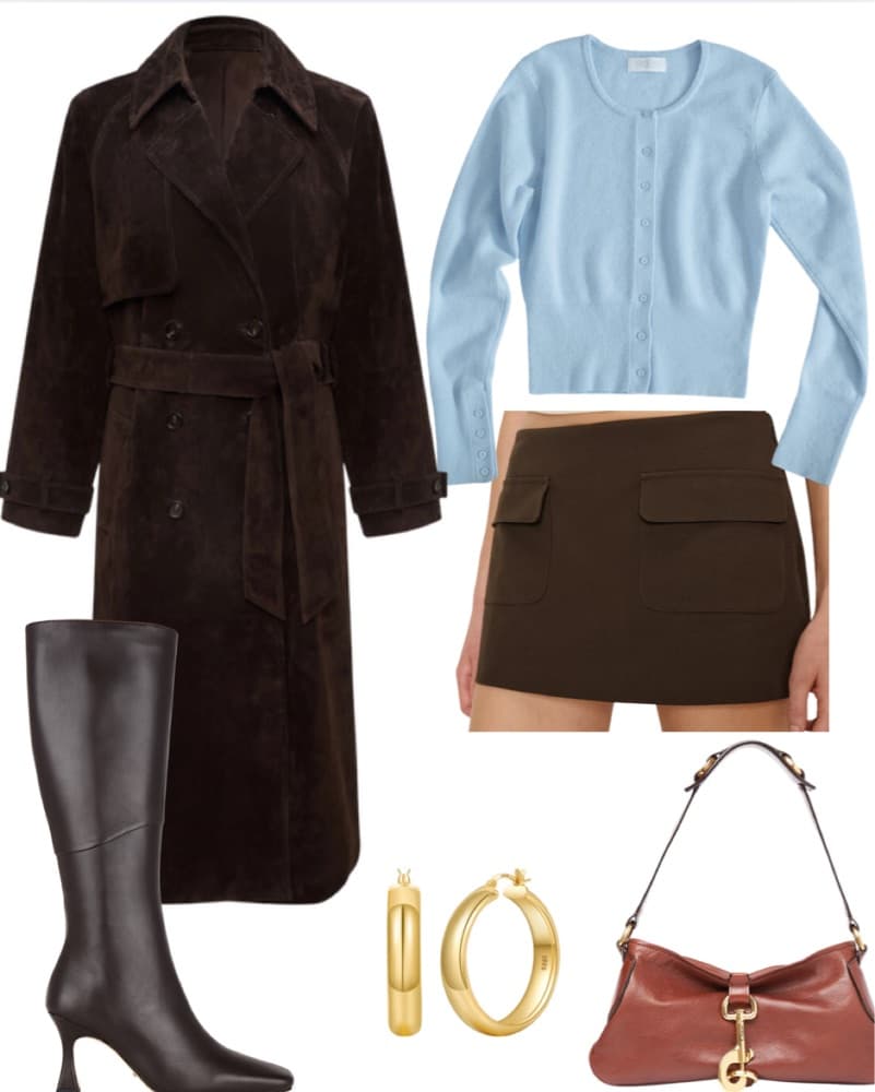 Rumored Suede Trench  - Image 3