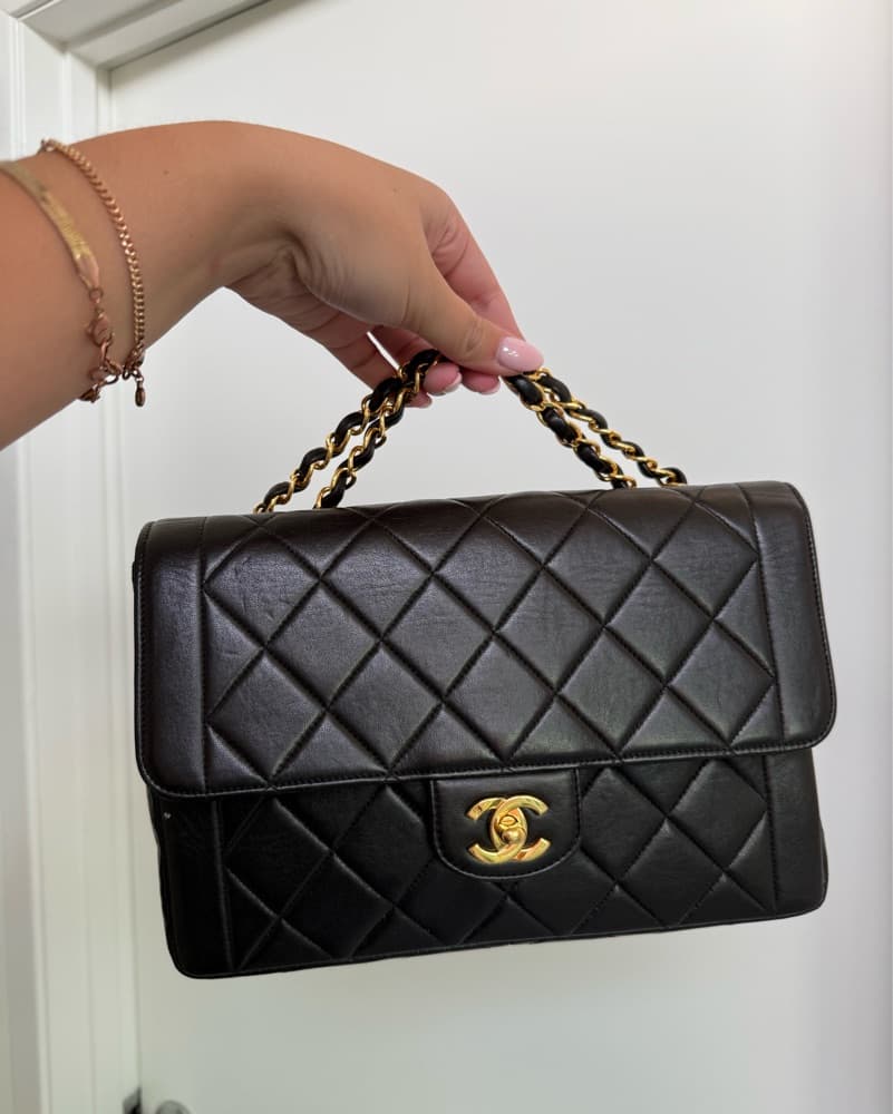 Vintage Classic 1996 Chanel Flap Bag - Image 1