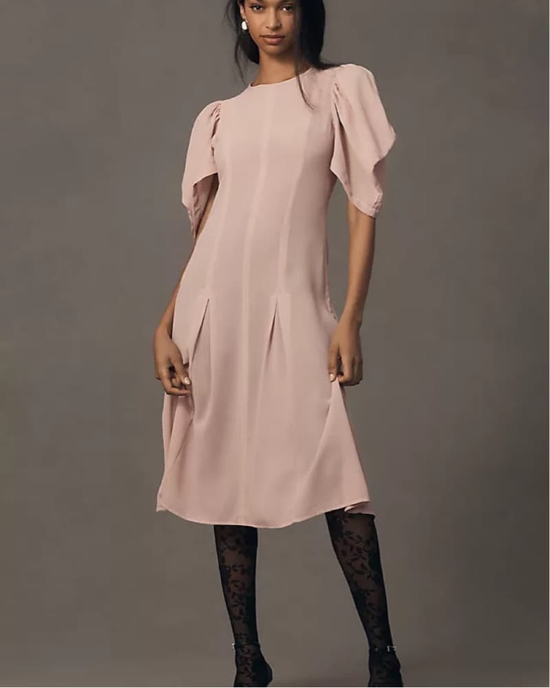 Anthropologie Sheer Dress - Image 1