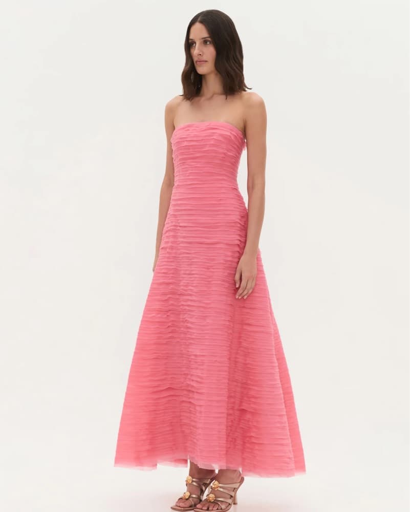 Aje Soundscape Guava Maxi Dress - Image 2