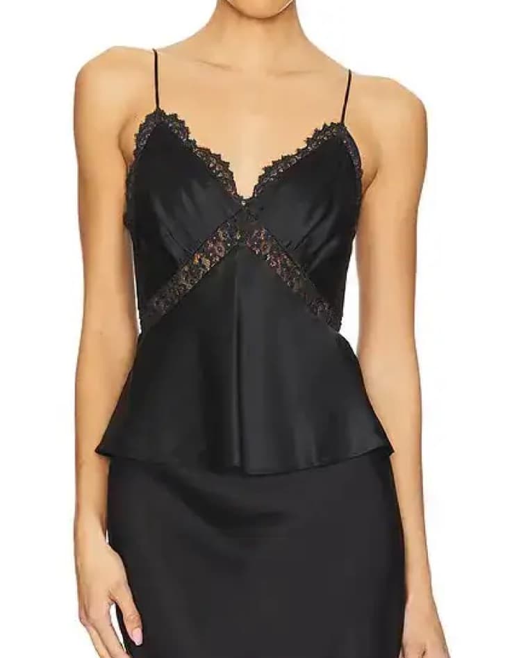 Silk Lace Cami - Image 1