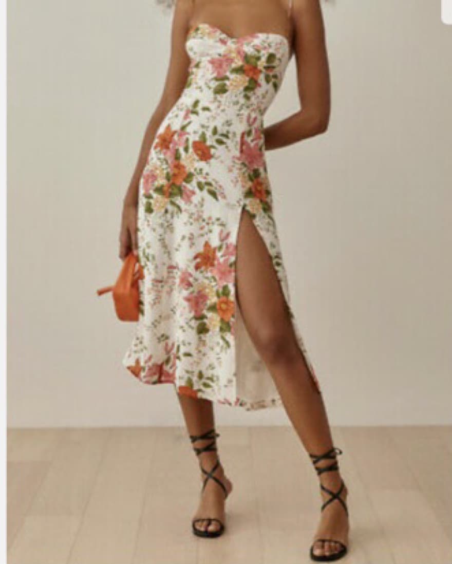 Reformation Midi Dress - juliette - Image 1