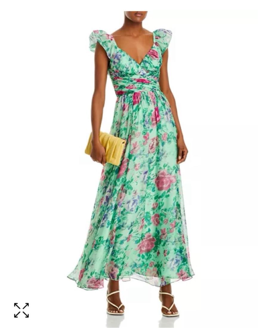 Aqua gown - Image 1