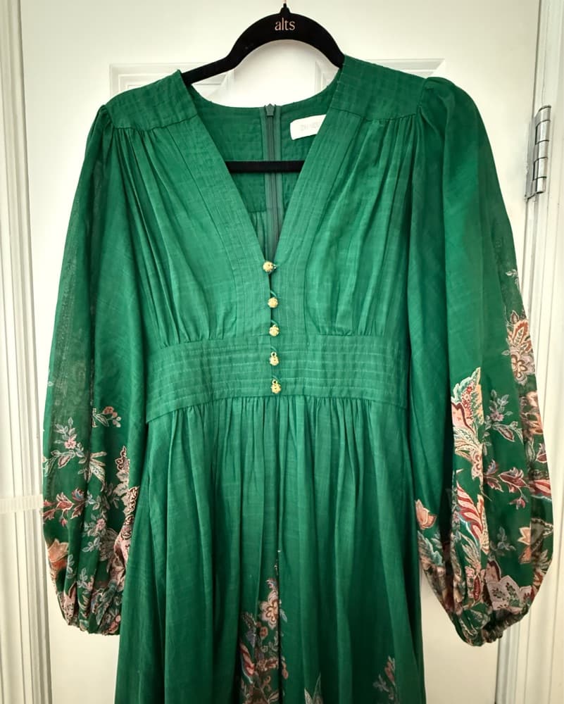 Rhiannon Plunge Maxi Dress - Image 4