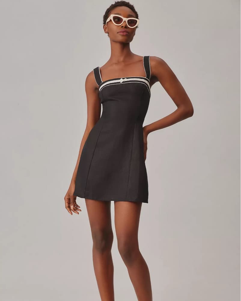 Reformation Elana Linen Dress - Image 2