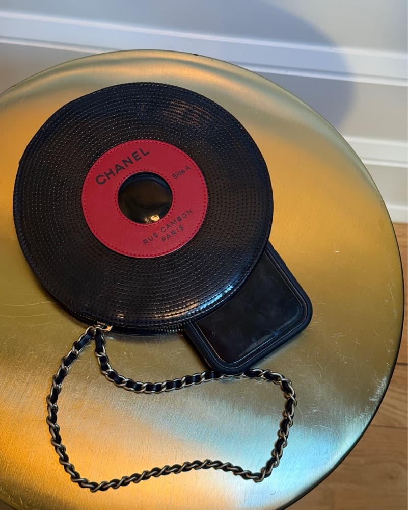 Rare Chanel Record Evening Bag - Image 2