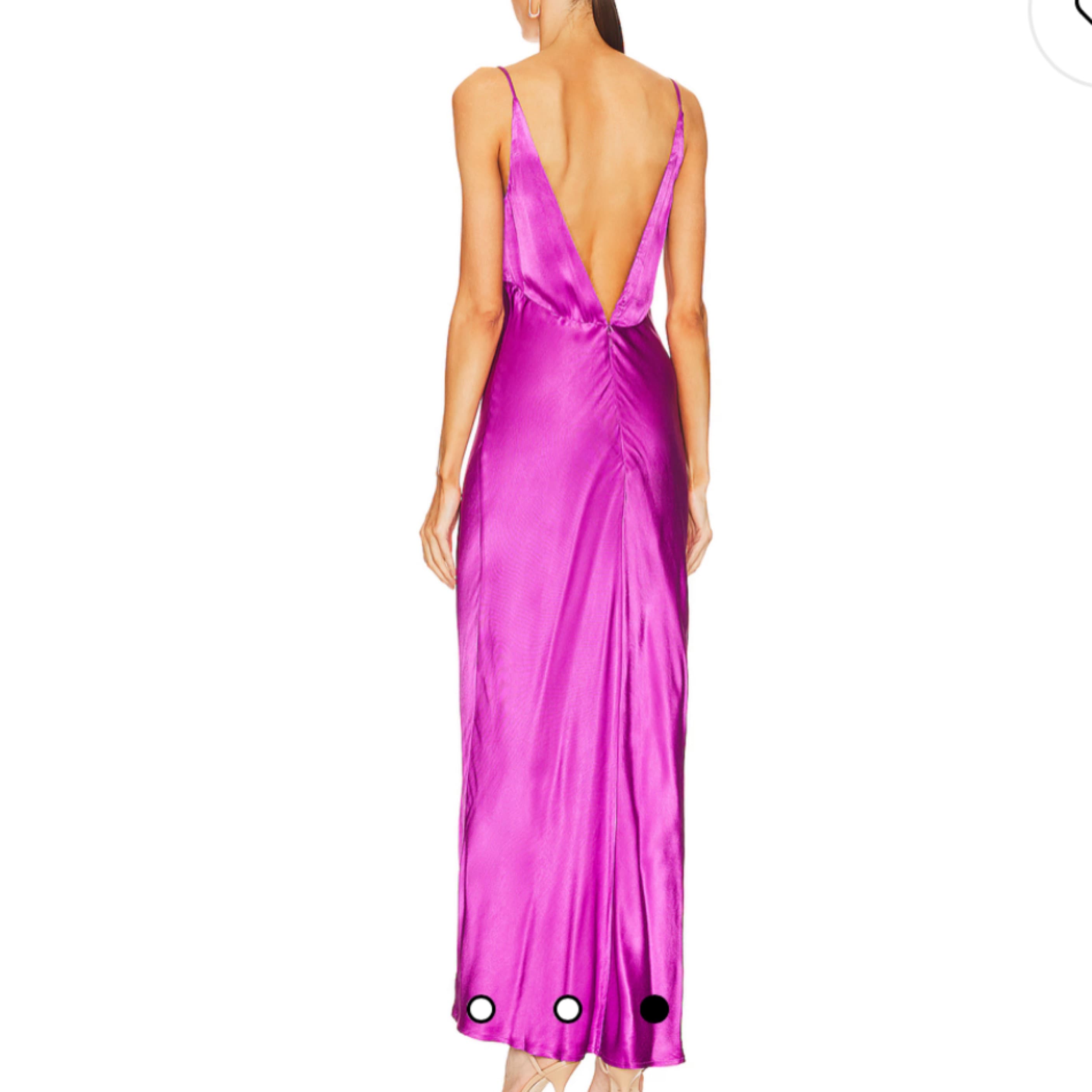 Bardot Purple / Magenta maxi Slip  - Image 3