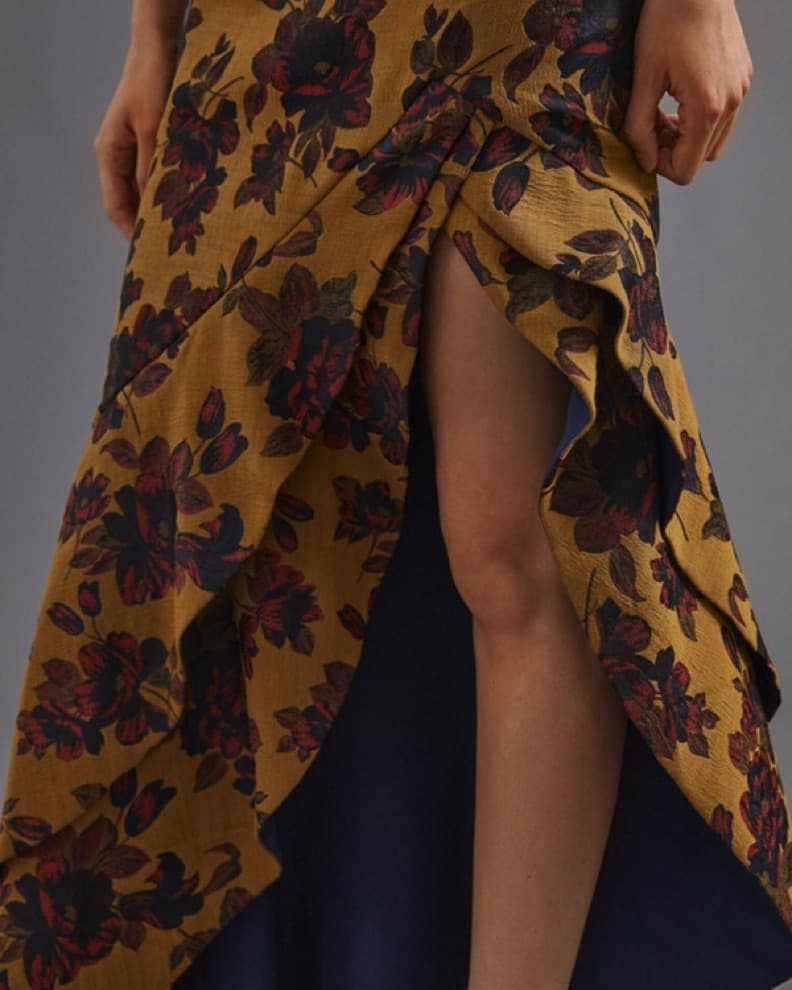 Anthropologie Maxi Wedding Guest Dress - Image 3