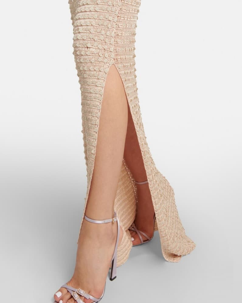 Aya Muse - Vatia sequined knitted Dress - Image 4