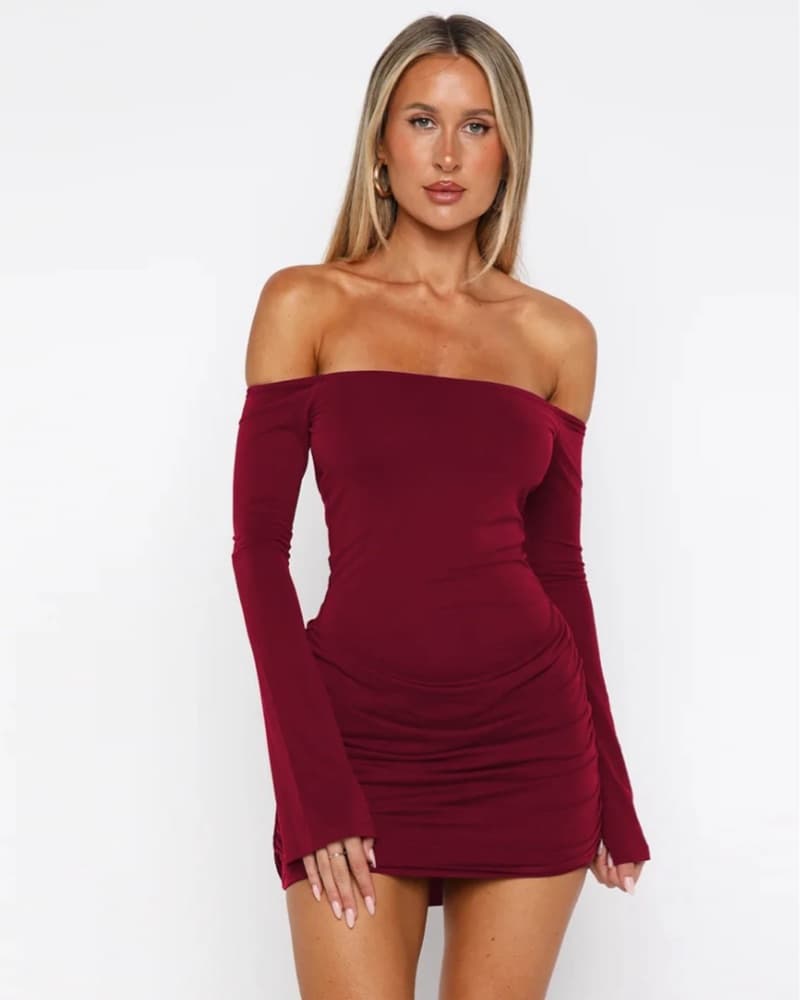 Red Mini Dress  - Image 2