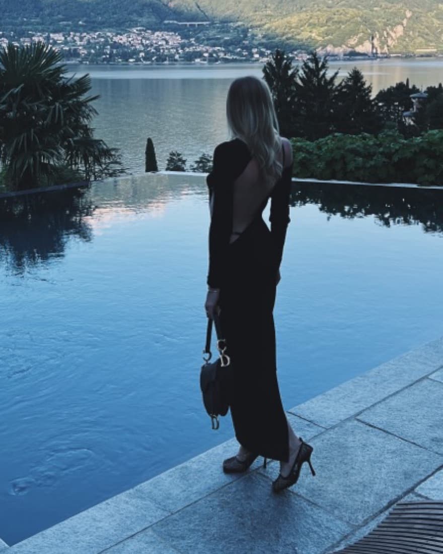Aya muse Backless Dress - Image 3