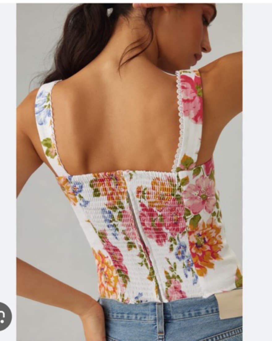 Reformation Tagliatelle Linen Top - Image 4