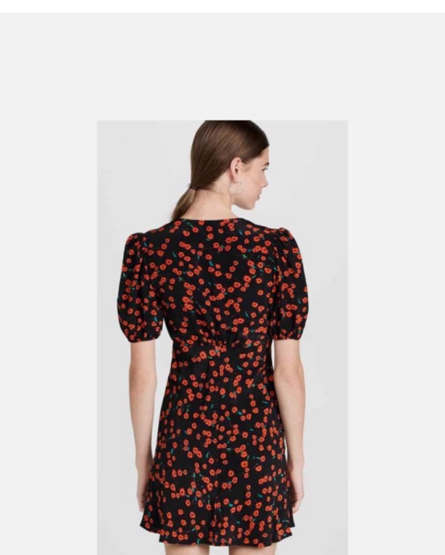 NWT staud Mini Milla Poppy Dress - Image 5