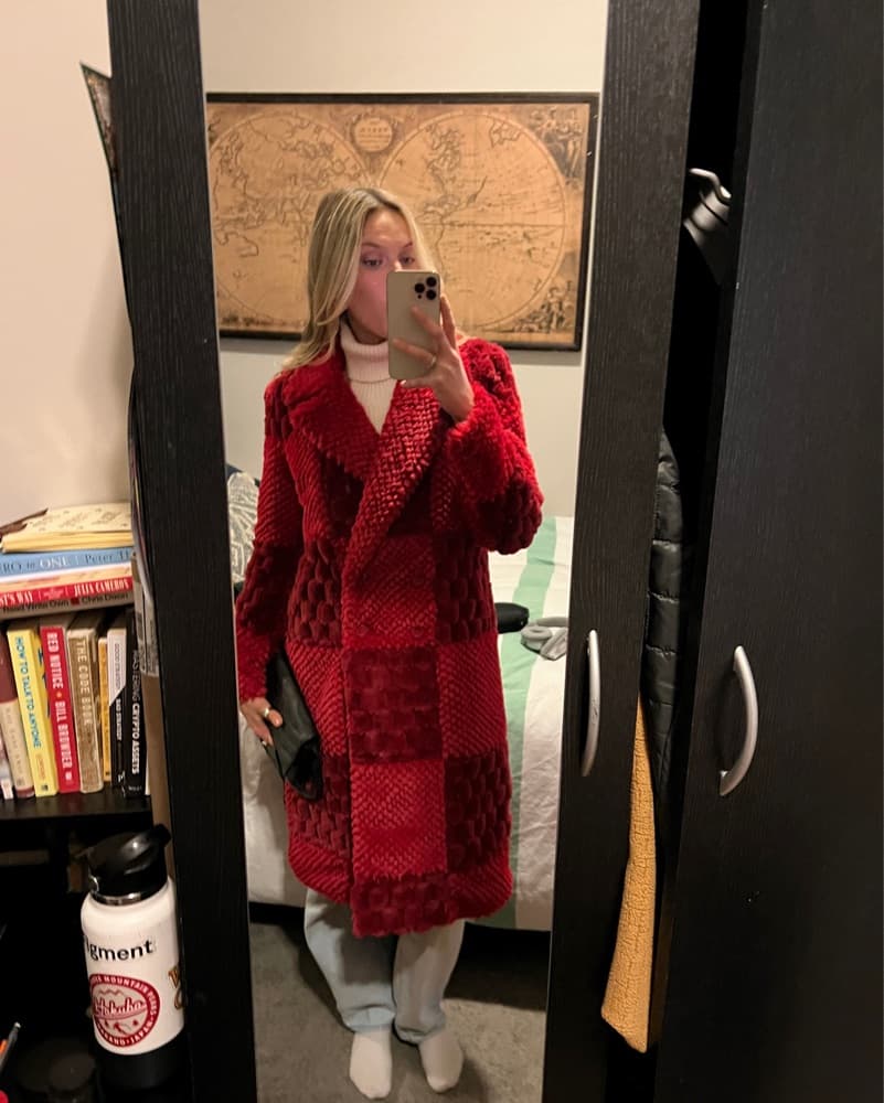 Alice + Olivia Fur Coat - Image 2