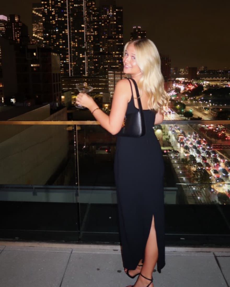 Paris Georgia Black Marlo Midi Dress - Image 2