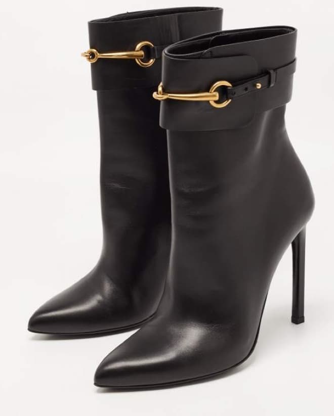 Gucci Horsebit Booties - Image 1