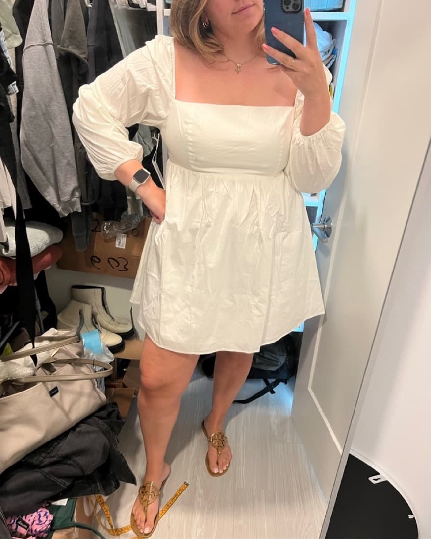 Reformation Micheala Dress (ES) - White - Image 2