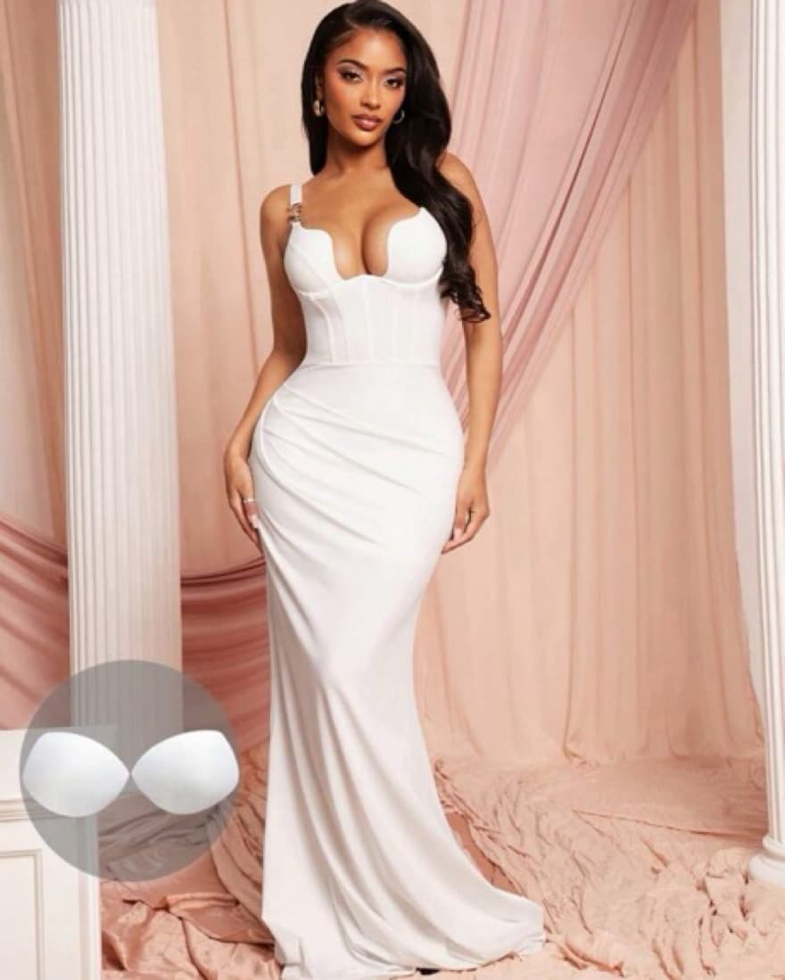 white corset dress - Image 3
