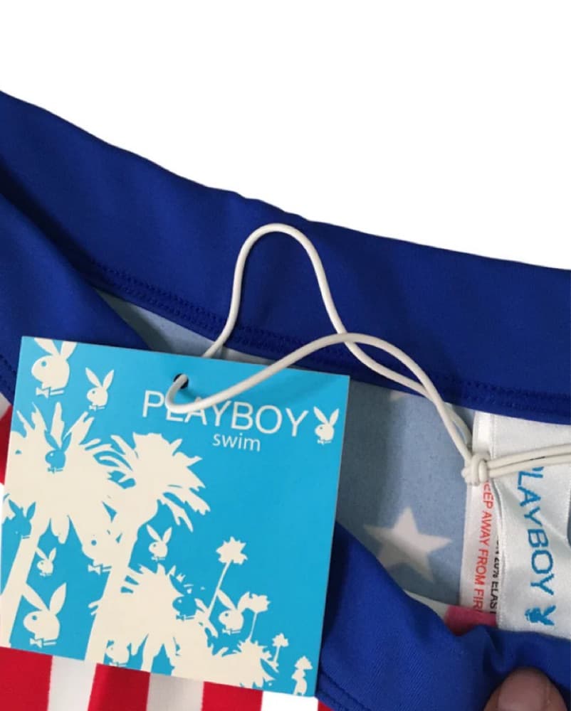 Patriotic Playboy Swim Skirt - Image 5