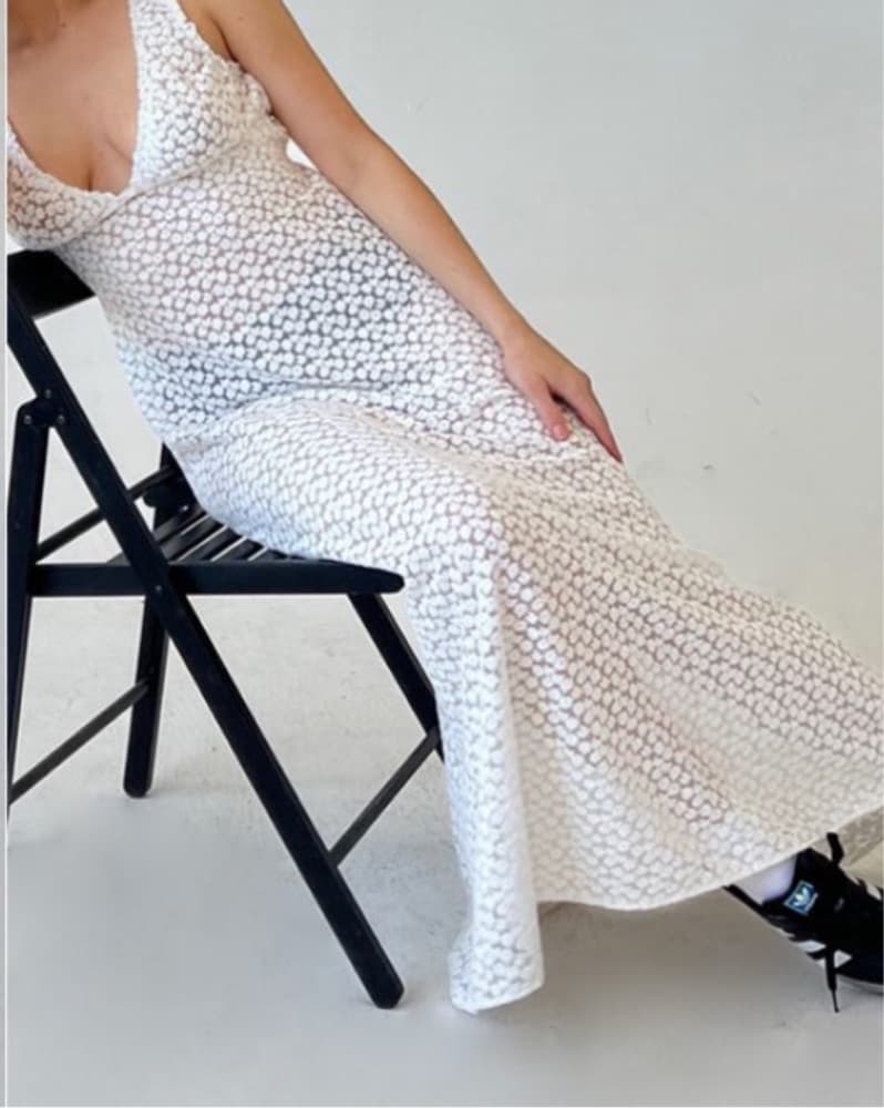 Reversible Floral Lace Maxi - Image 1