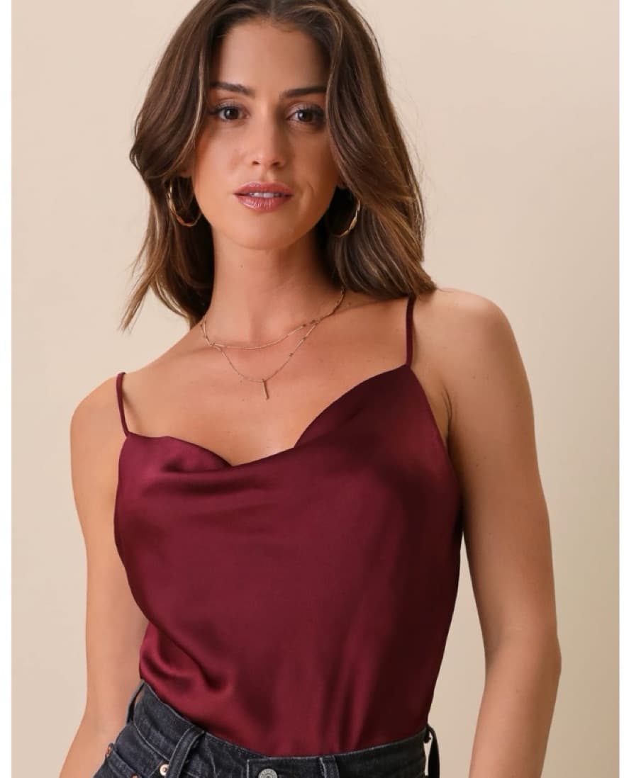 Lulus Red Body Suit - Image 2
