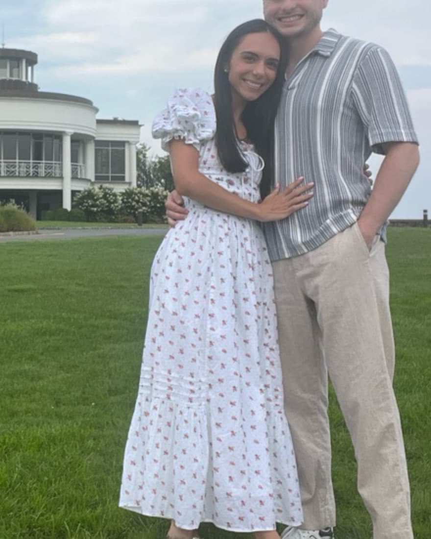 White Floral Dress - Image 2