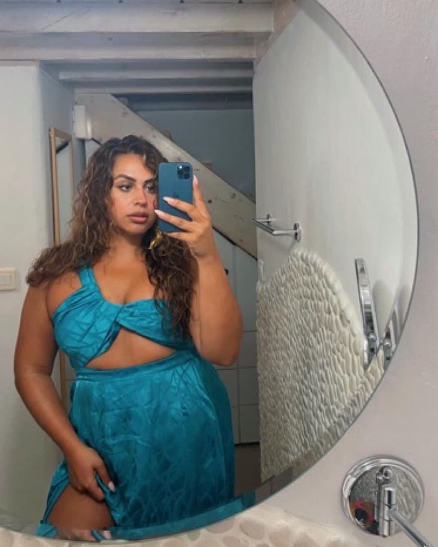 Diarrablu Dress In Zeen Teal - Image 2