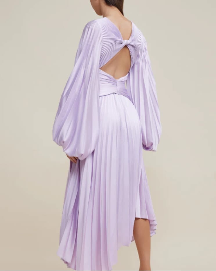Alcer Palms Dress Lilac - Image 3
