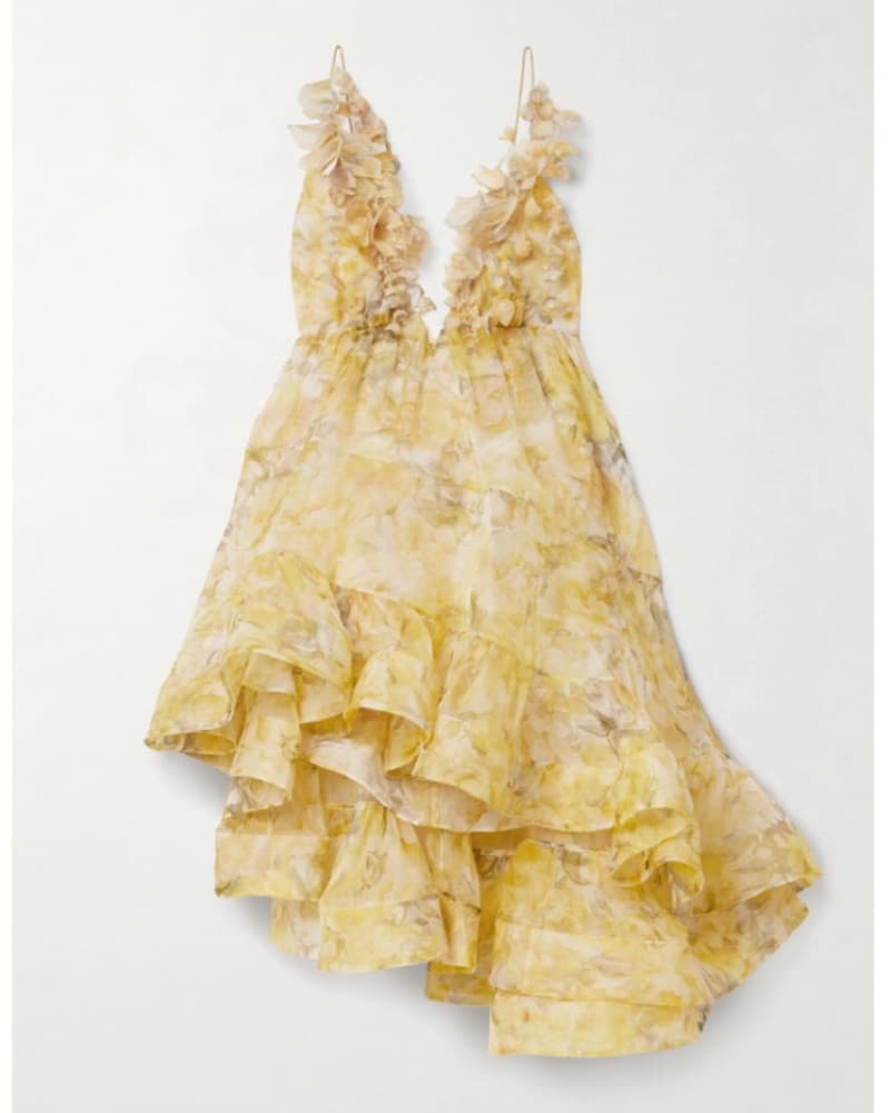 Zimmermann Harmony Asymmetrical Dress - Image 4