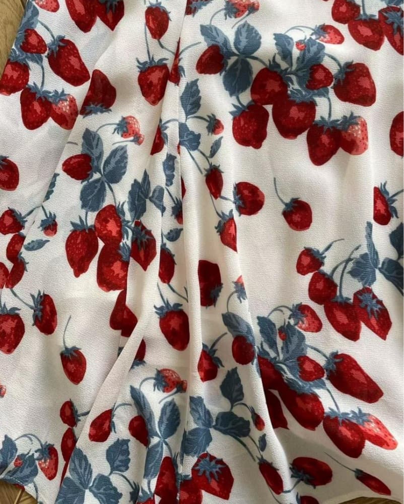 Lanie Dress Reformation Midi Red 0/2  - Image 4
