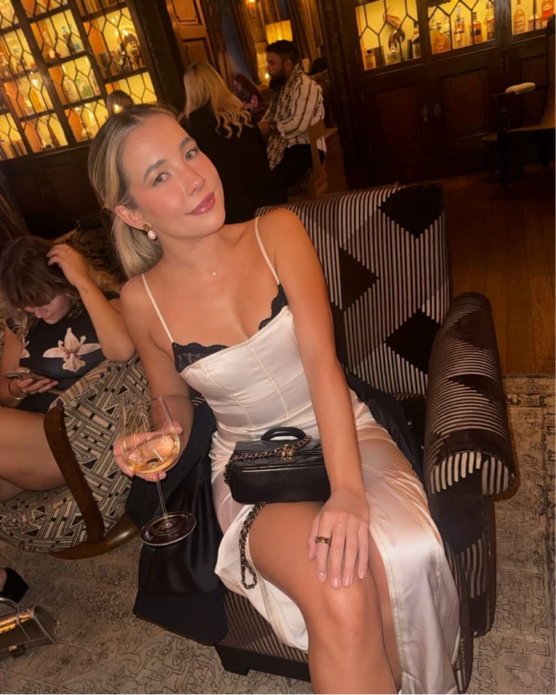 Satin Maxi Dress With Lace Cups - Image 3