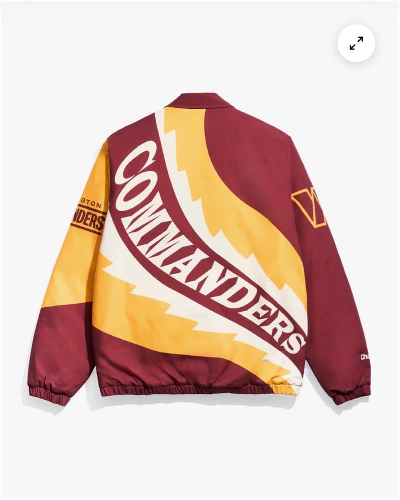 Washington Commanders Quilted Jacket - Image 5