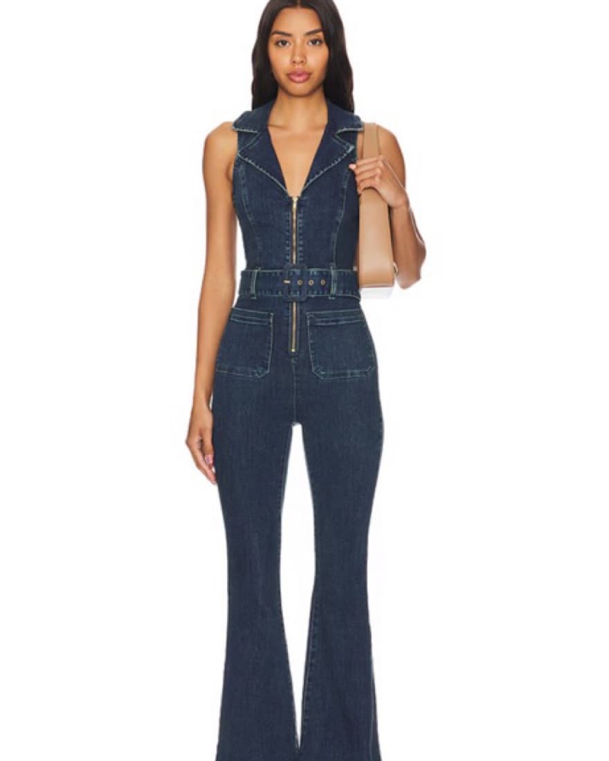 Show Me Your Mumu Denim Jumpsuit  - Image 1