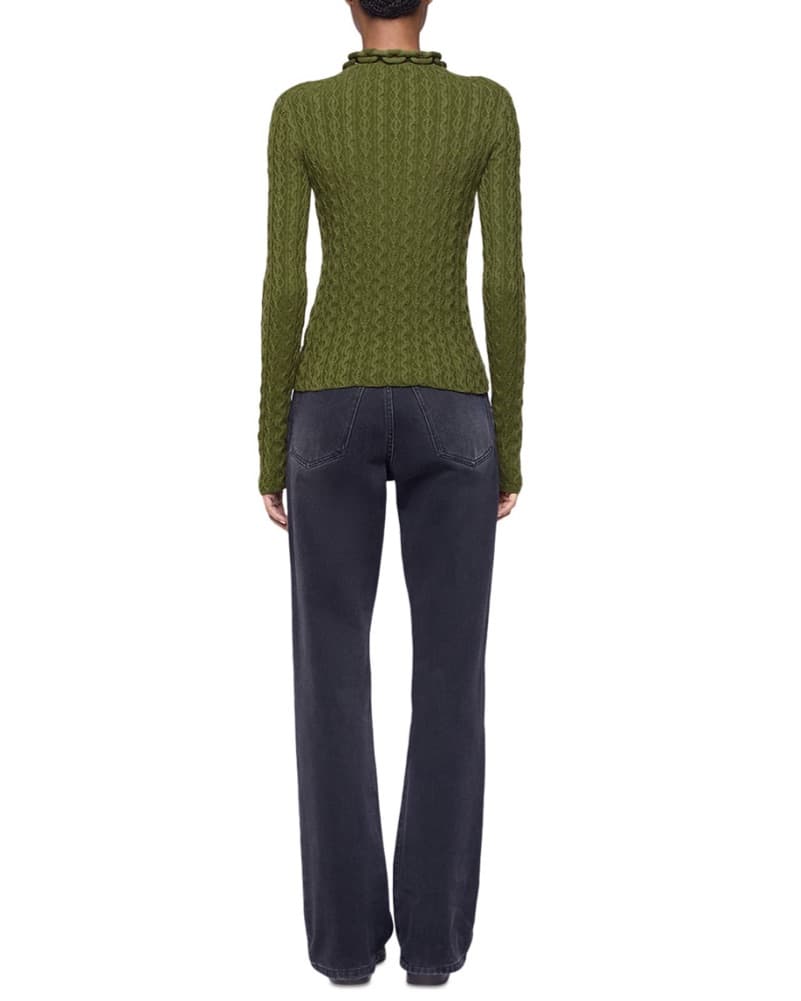Rabanne Cashmere Chain Necklace Sweater  - Image 4