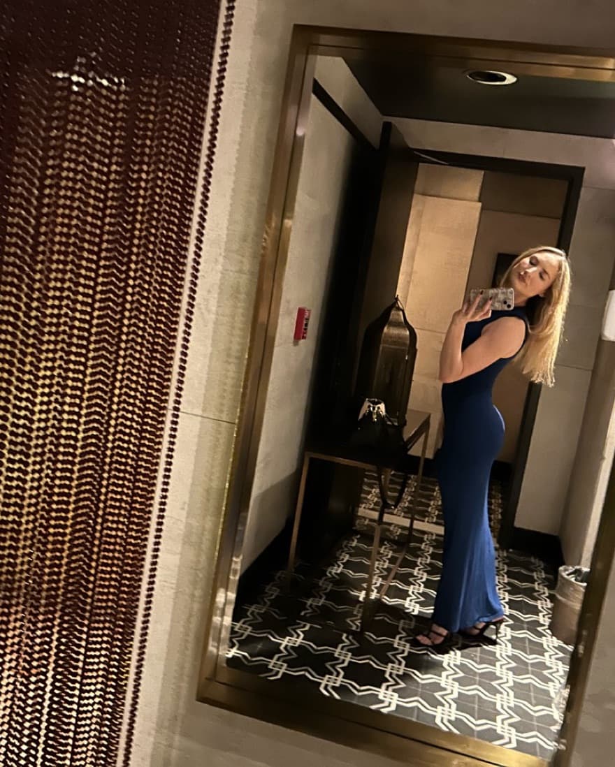 Skims Royal Blue Dress - Image 2