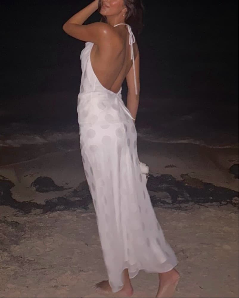 Significant Other Polka Dot Maxi Set - Image 1
