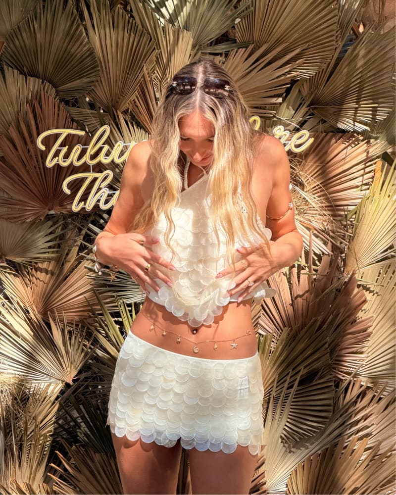 Shell Skirt and Top - Athens Aura Set - Image 6