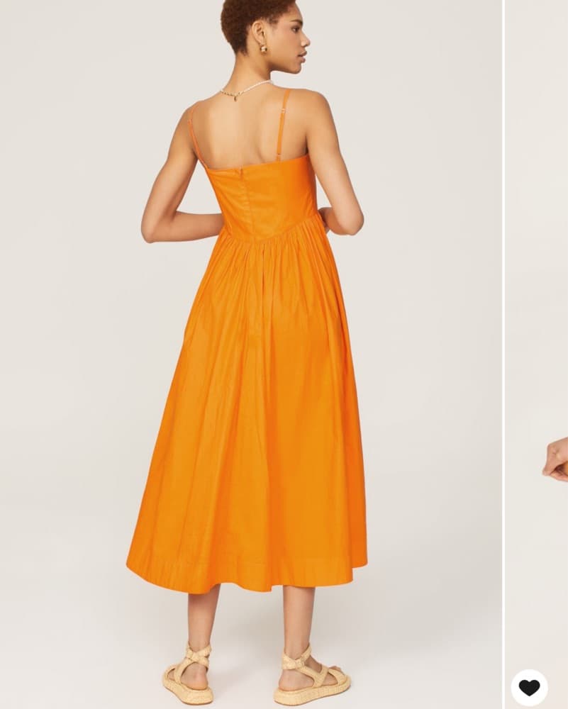 Ronny Kobo Robin Dress Orange  - Image 5