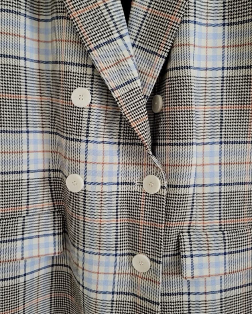 Maje Plaid Blazer  - Image 4