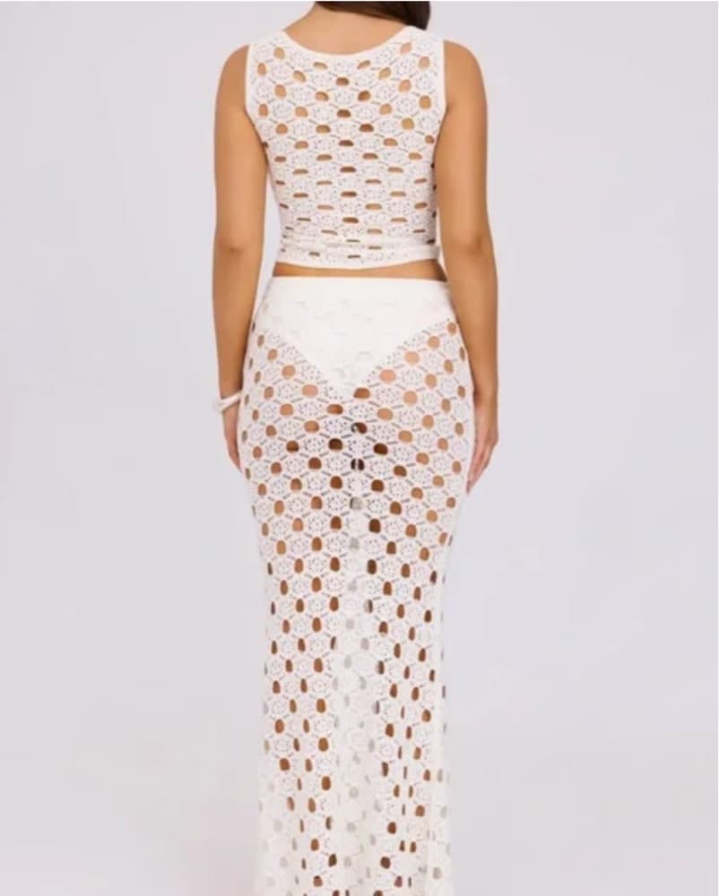 Tiger Mist Kincade Knit Swim Coverup  - Image 5