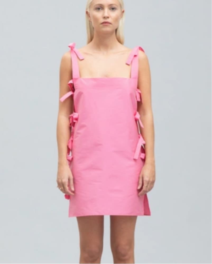 Bernadette Mini Pink Dress  - Image 2