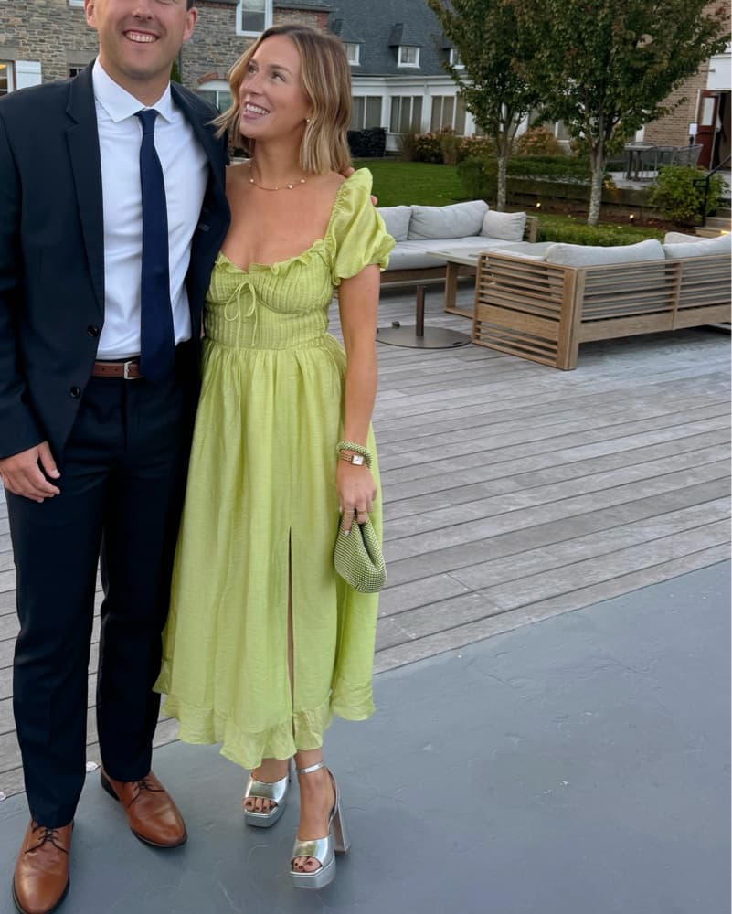 Astr the Label Green Dress - Image 1