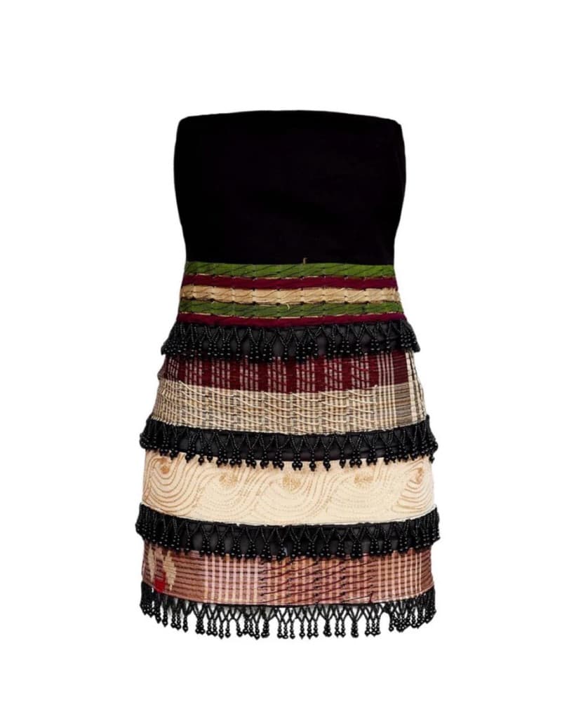 Arewa Striped mini Dress - Image 1