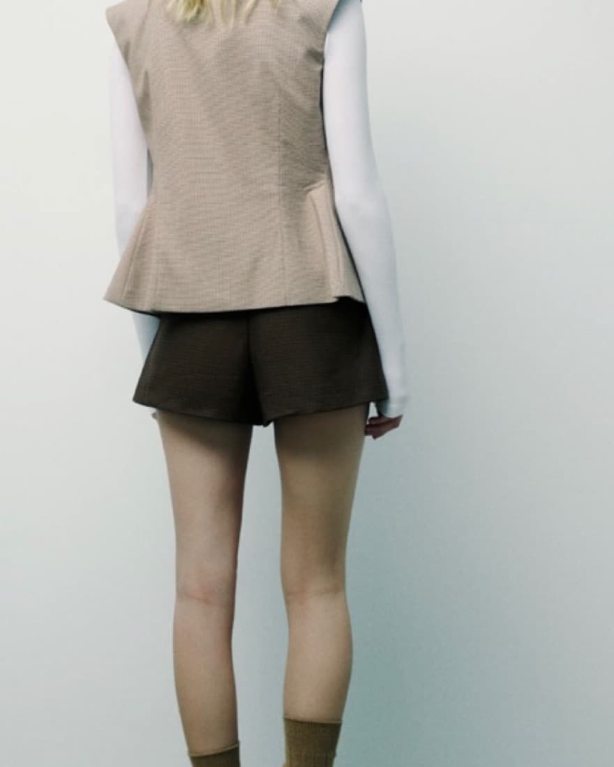 Zara plaid shorts - Image 3