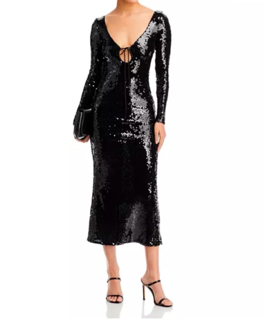 Bardot Sequin Backless Dress  - Image 1
