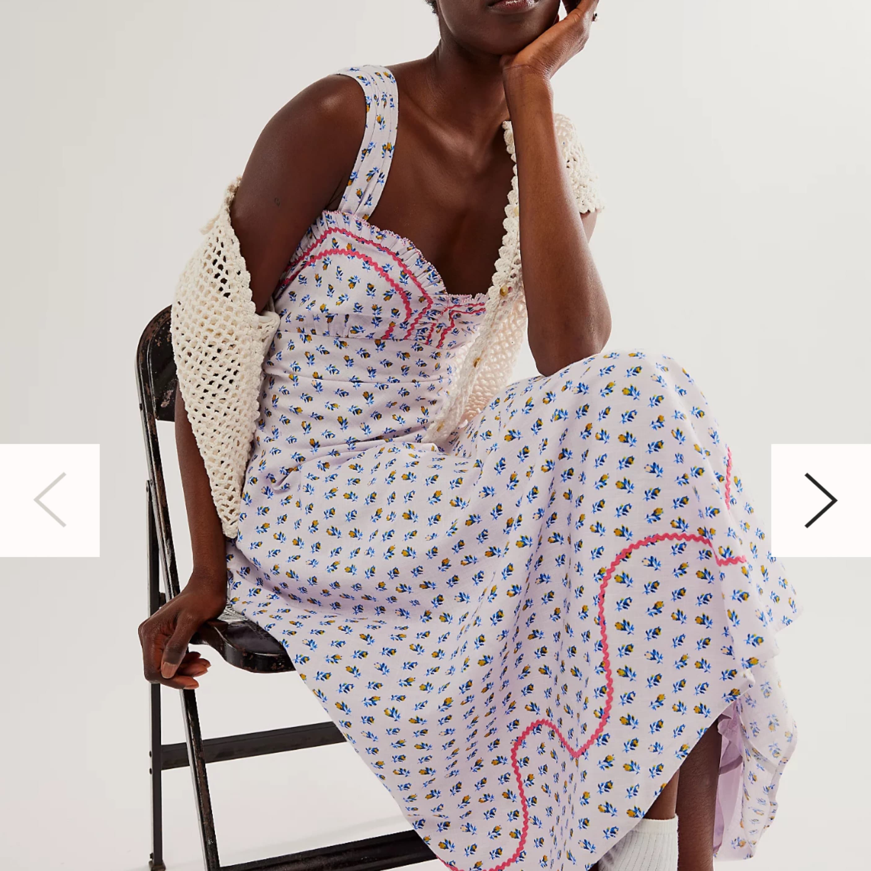 Free People Sweet Hearts Midi - Image 1